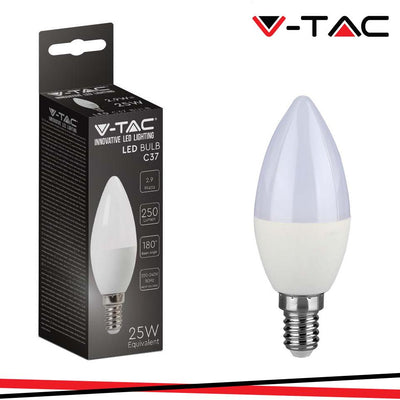 LED LAMPADINA 2.9W E14 CANDLE 3000K