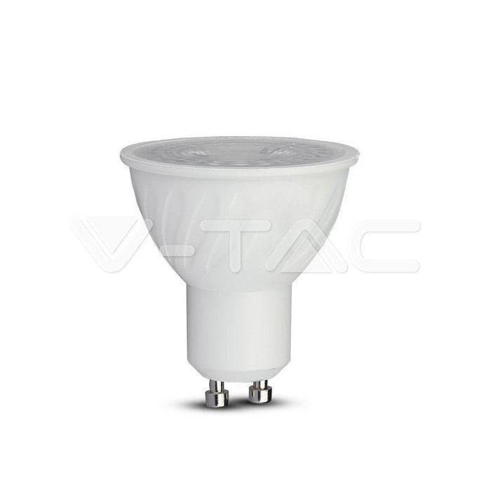 LED LAMPADINA SAMSUNG CHIP GU10 6W RIPPLE PLASTIC 38   DIMMERABILE 4000K