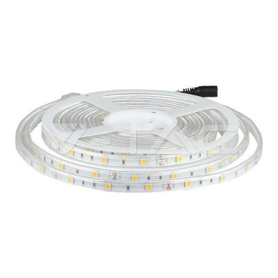 LED STRISCIA SMD5050 30 LEDS 3000K IP65