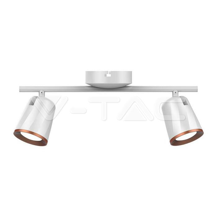 12W LED LAMPADA DA PARETE A DOPPIA TESTA 4000K WHITE