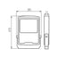 PROIETTORE A LED FL AGOR HI 240W NW - KANLUX