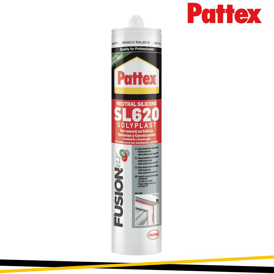 PATTEX SL 620 FUSION SERRAMENTI E EDILIZIA BIANCO RAL 9016