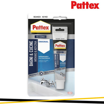 PATTEX HEAVY RANGE BAGNI&CUCINE ORIGINAL BIANCO 50ML NEW