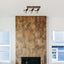 ZEUS IND SPOT 3XE14 BLACK OAK