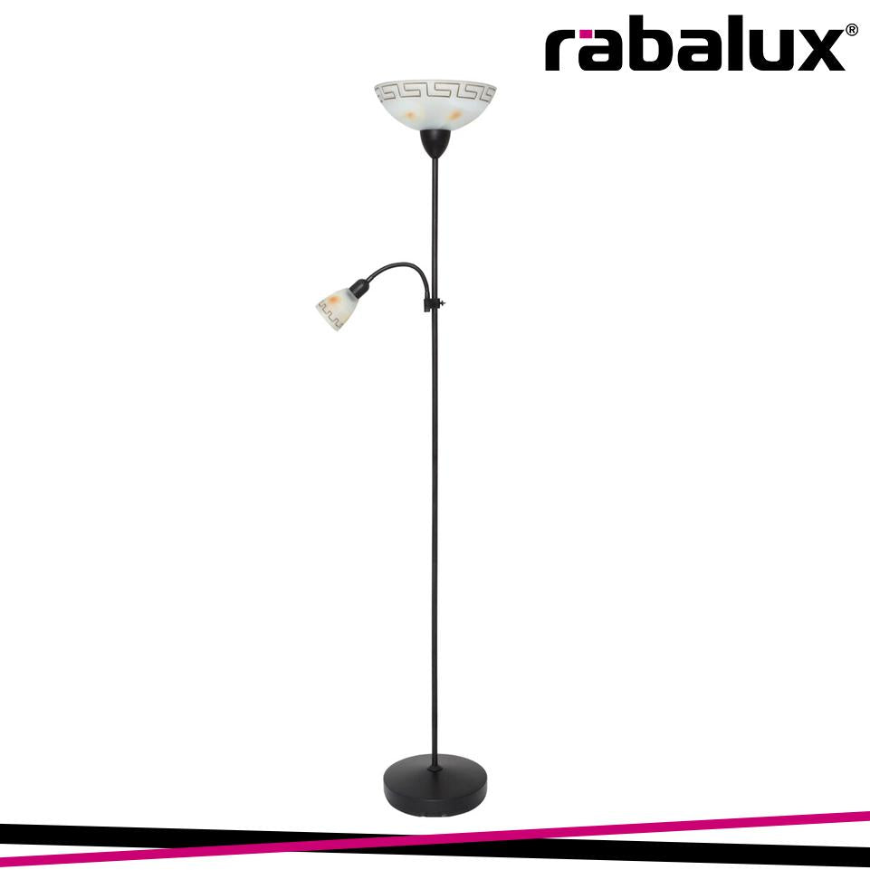 ETRUSCO FLR E27 1X100W+E14 1X40WANTBRWN