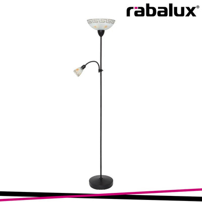 ETRUSCO FLR E27 1X100W+E14 1X40WANTBRWN