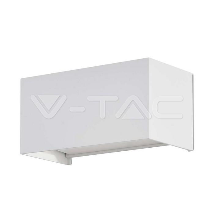 24W LED LAMPADA DA PARETE CORPO BIANCO 4000K IP65