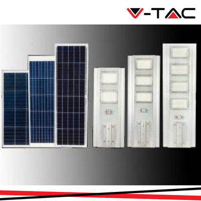 40W LED ARMATURA STRADALE SOLARE 4000K ALUMINUM + PC