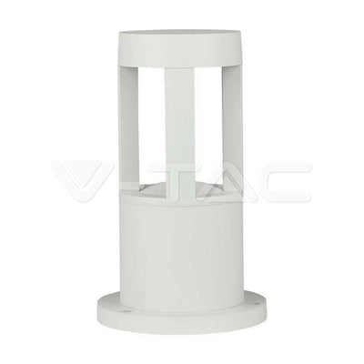 10W LED LAMPADA LED DA GIARDINO CORPO BIANCO 25CM HEIGHT CREE CHIP 4000K