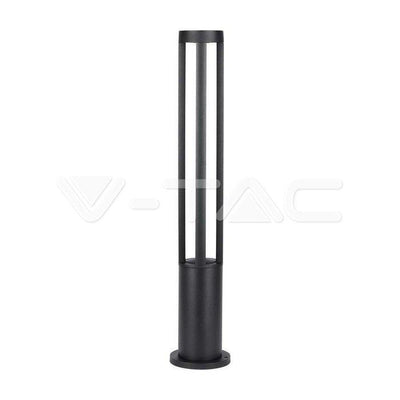10W LED LAMPADA LED DA GIARDINO CORPO NERO 80CM HEIGHT CREE CHIP 5000K