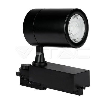 35W LED FARETTO LED DA BINARIO CORPO NERO 4000K