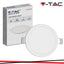 6W LED MINI PANNELLO MONTAGGIO AD INCASSO ROTONDO 4000K