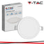 6W LED MINI PANNELLO MONTAGGIO AD INCASSO ROTONDO 4000K