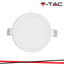 6W LED MINI PANNELLO MONTAGGIO AD INCASSO ROTONDO 4000K