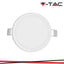 6W LED MINI PANNELLO MONTAGGIO AD INCASSO ROTONDO 4000K