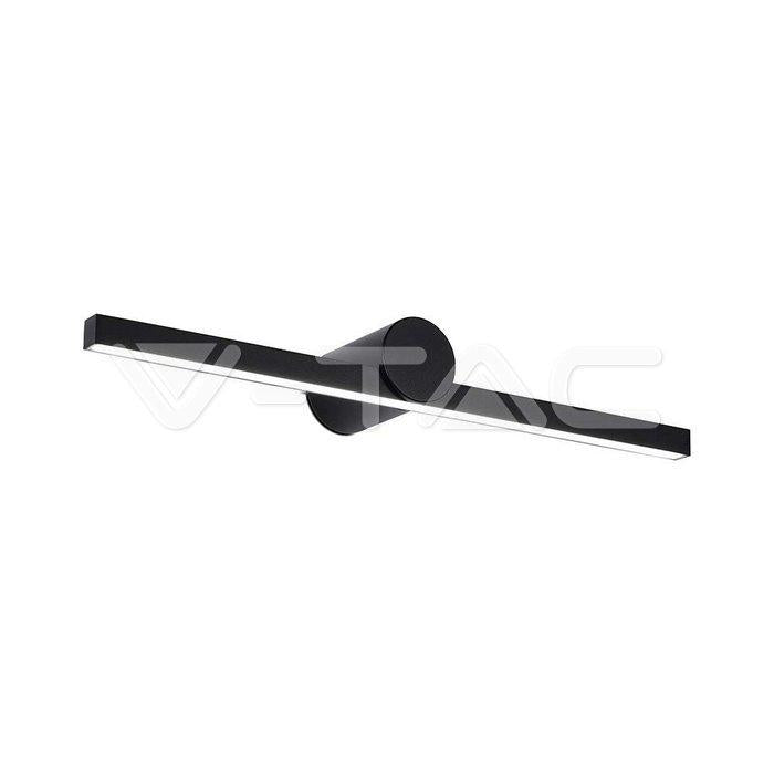 10W LED SPECCHIO A LED CORPO NERO 3000K