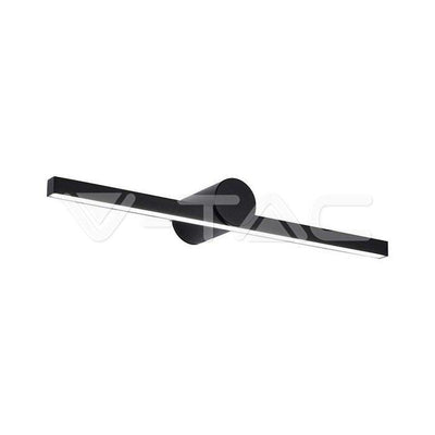 10W LED SPECCHIO A LED CORPO NERO 3000K