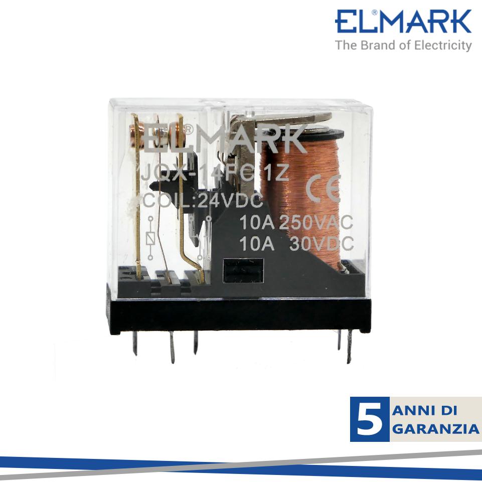 RELE INDUSTRIALE 14FC 24VDC    ELMARK