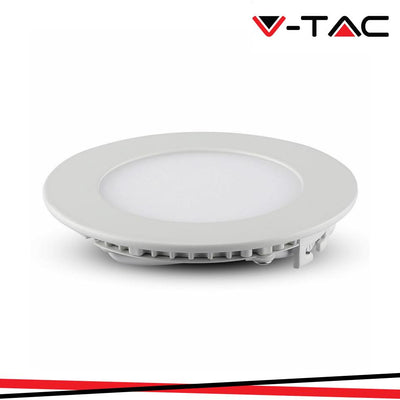 6W LED MINI PANNELLO MONTAGGIO AD INCASSO ROTONDO 6400K