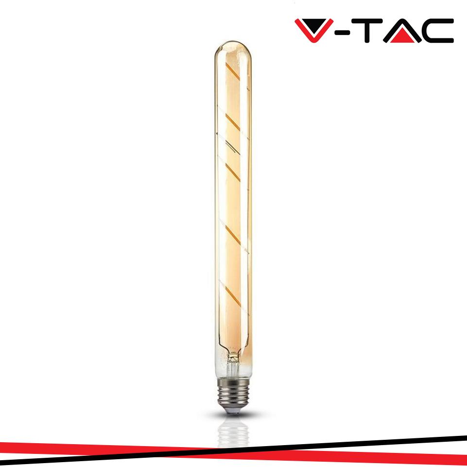 LED LAMPADINA 5W T30 E27 FILAMENTO AMBER 2200K