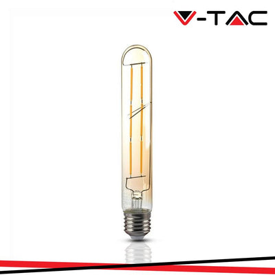 LED LAMPADINA 6W T30 E27 FILAMENTO AMBER 2200K