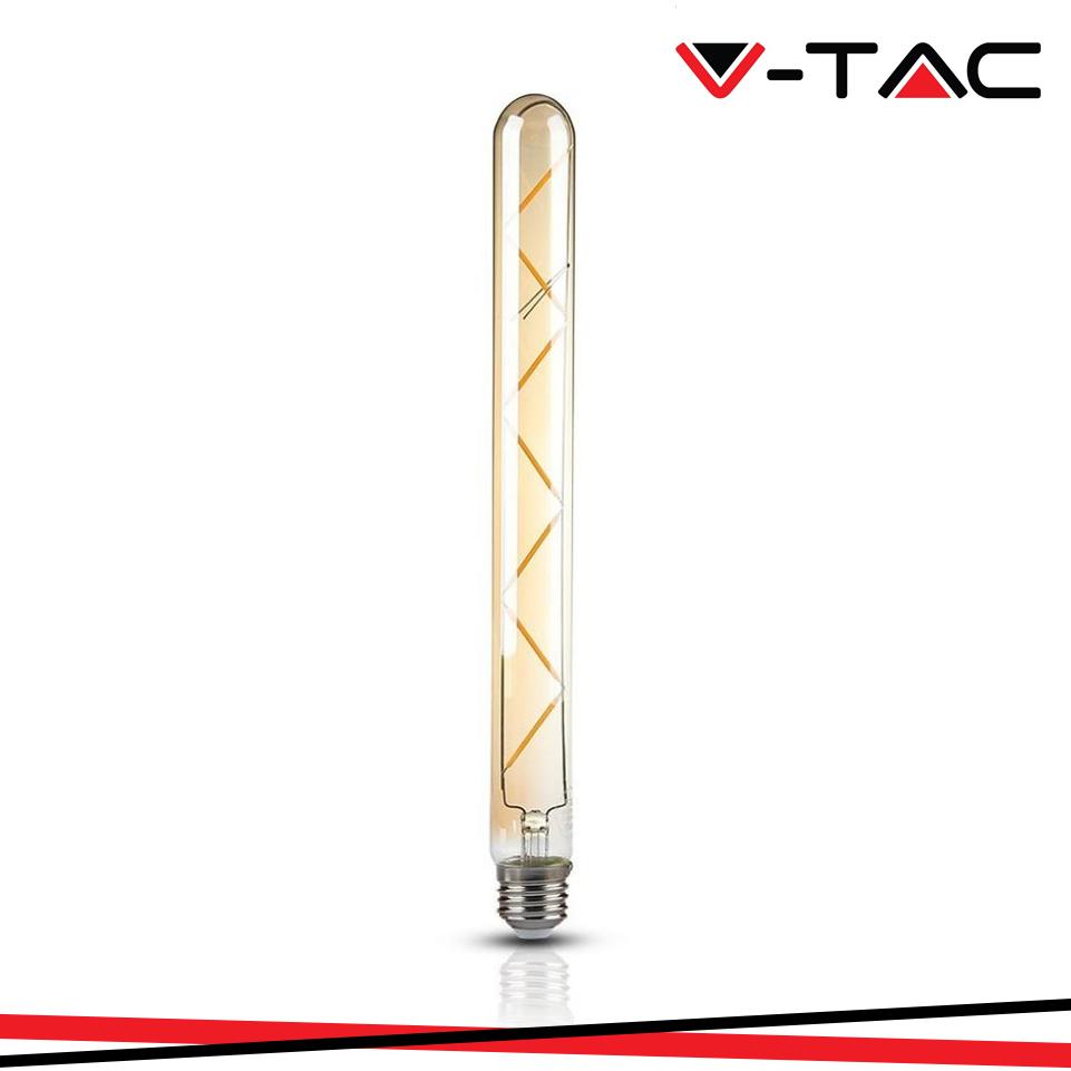LED LAMPADINA 7W T30 E27 FILAMENTO AMBER 2200K