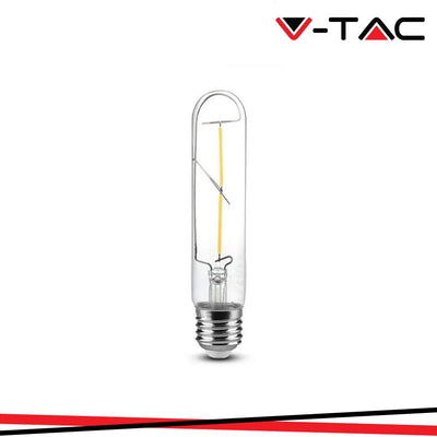 LED LAMPADINA 2W FILAMENTO E27 T30 CLEAR COVER 1800K 3000K