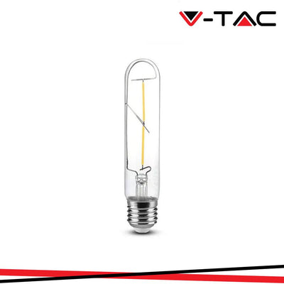 LED LAMPADINA 2W FILAMENTO E27 T30 CLEAR COVER 1800K 3000K