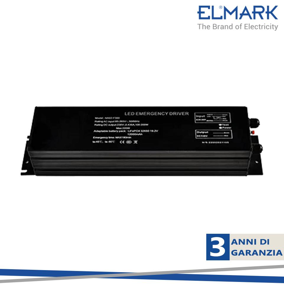 BLOCCO DI EMERGENZA 50-250W 85/265V IP44