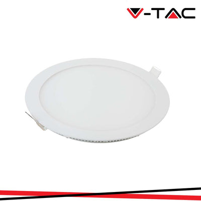 24W LED MINI PANNELLO MONTAGGIO AD INCASSO ROTONDO 3000K