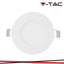 3W LED MINI PANNELLO MONTAGGIO AD INCASSO ROTONDO 3000K
