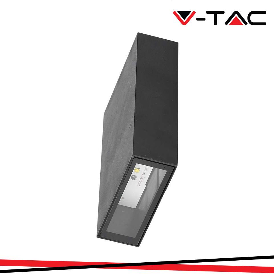4W LED WALL LIGHT 6500K CORPO NERO