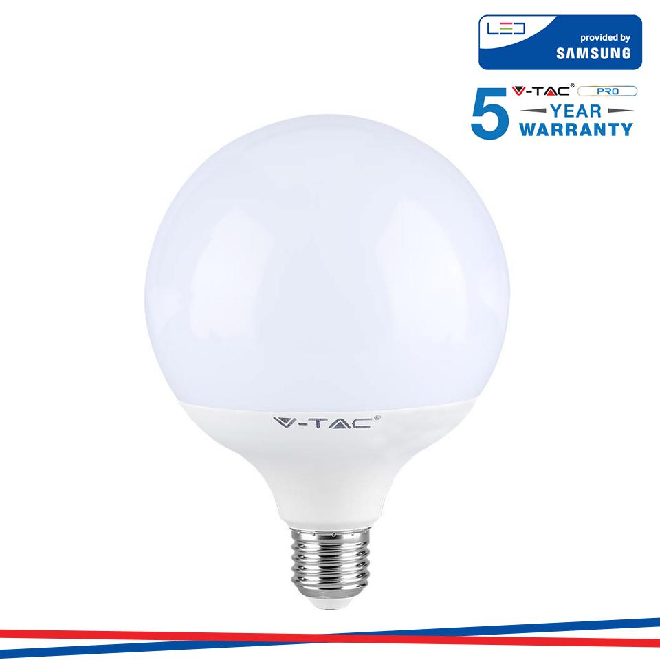 LED LAMPADINA SAMSUNG CHIP 22W E27 G120 PLASTICA 4000K 120 LM/W