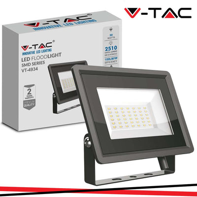 30W LED FLOODLIGHT SMD CORPO NERO 3000K