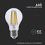 LED LAMPADINA 4W E27 FILAMENTO A60 CLEAR COVER 4000K
