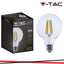 LED LAMPADINA 4W FILAMENTO E27 G95 CLEAR COVER 3000K