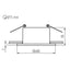 FARETTO INCASSO GLOZO DSL G/B - KANLUX