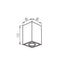 FARETTO DECORATIVO GORD XS DLP-50-W - KANLUX
