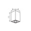 FARETTO DECORATIVO GORD XS DLP-50-W - KANLUX