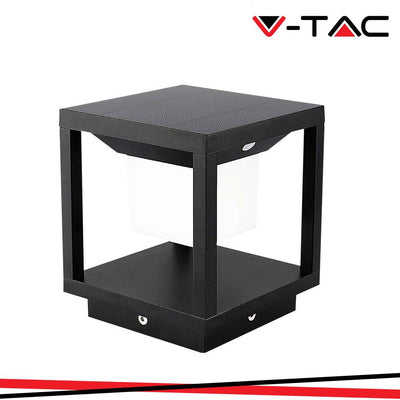 LAMPADA SOLARE LED DA TERRA 2W QUADRATA CON SENSORE DI MOVIMENTO COLORE NERO 3000K IP65