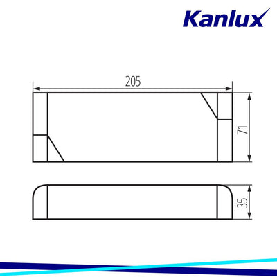 ALIMENTATORE CV POWELED P 12V 200W - KANLUX