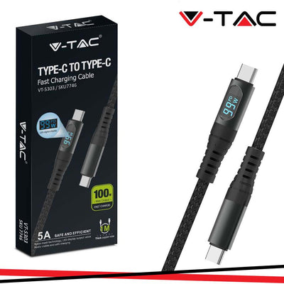 1M TYPE C TO USB CABLE BLACK