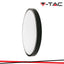 24W LED DOME LIGHT ROTONDO CORNICE NERA 6500K IP44