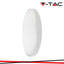 18W LED DOME LIGHT ROTONDO MICROWAVE SENSOR CORNICE BIANCA 6500K IP44