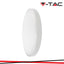 24W LED DOME LIGHT ROTONDO MICROWAVE SENSOR CORNICE BIANCA 6500K IP44