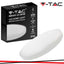 30W LED DOME LIGHT ROTONDO MICROWAVE SENSOR CORNICE BIANCA 4000K IP44