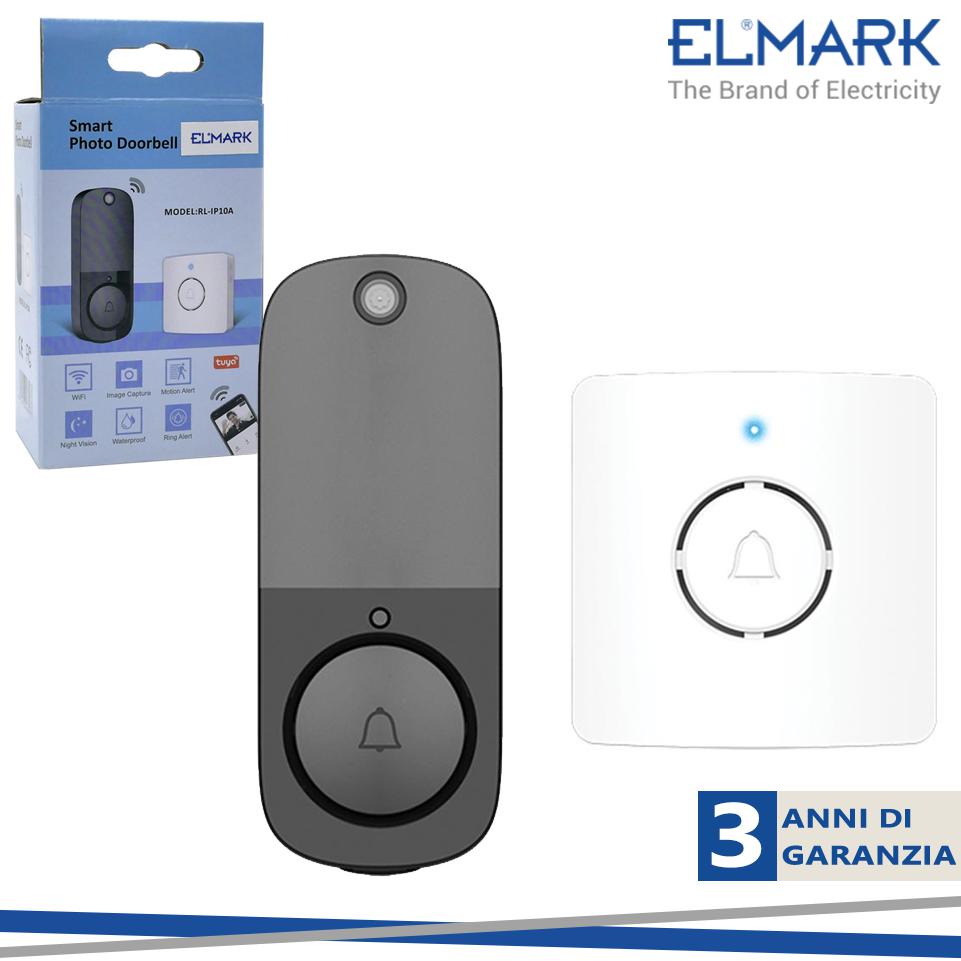 EL-IP10 SMART PHOTO DOORBELL  CAMERA + CHIME SET