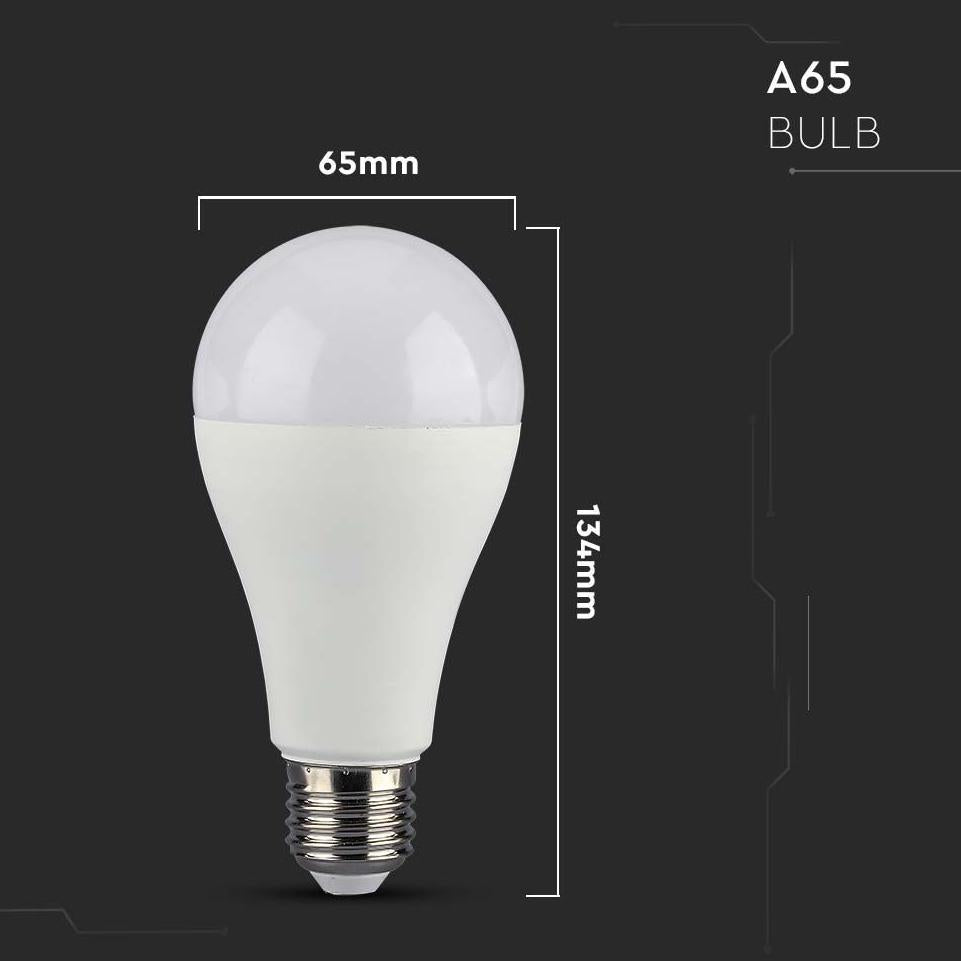 LED LAMPADINA 14W E27 A65 RA80 RGB+WW+CW