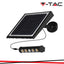 8W  LAMPADA SOLARE LED DA GIARDINO 6000K