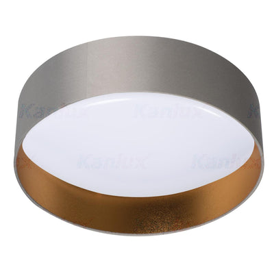 PLAFONIERA LED RIFA LED17,5W WW GR/G - KANLUX